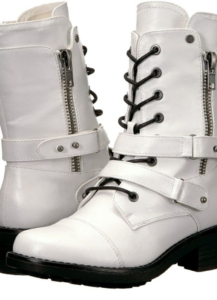 Carlos by Carlos Santana Combat Boots - 7 - Picture 3 of 15
